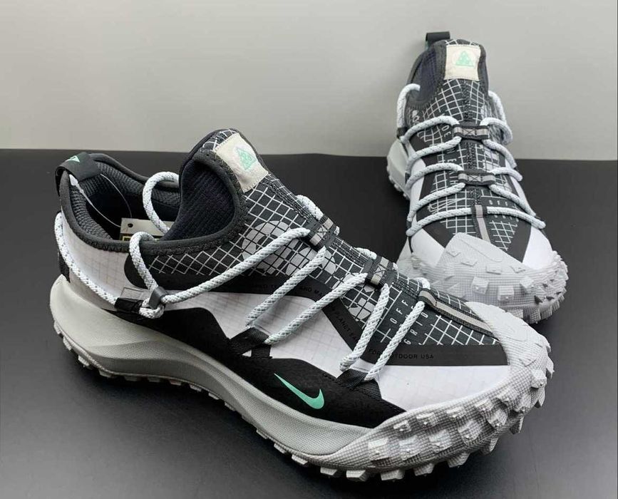 Нови мъжки маратонки Nike ACG Mountain Fly Low White Black