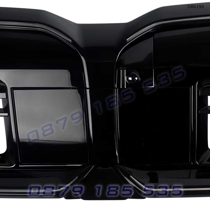 Двойни бъбреци с LED светлина за BMW 5 G60 / G61 и BMW i5 2024+ черни – DBb190 тунинг предни решетки лед бмв г60 г61 и5