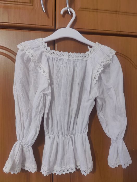 Costum popular rochiță ie 8 ani plus bluziță de ie