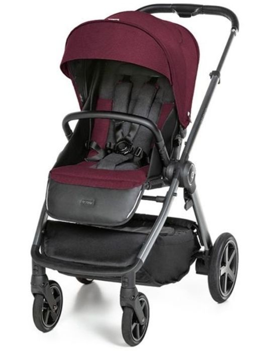 Бебешка количка 2в1 Espiro Only, цвят бордо