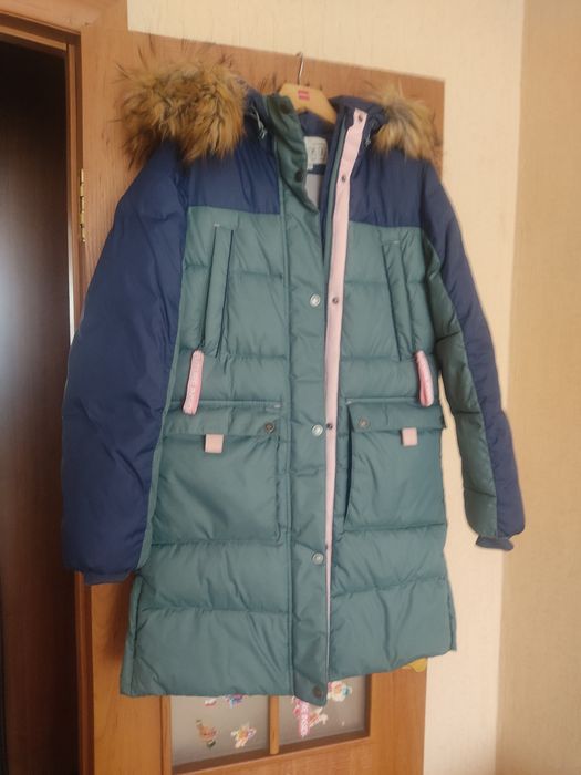 Зимнее теплое пуховик пальто Oldos