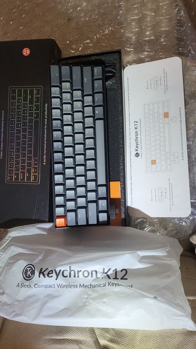 Нова механична Мини Клавиатура Keychron K12