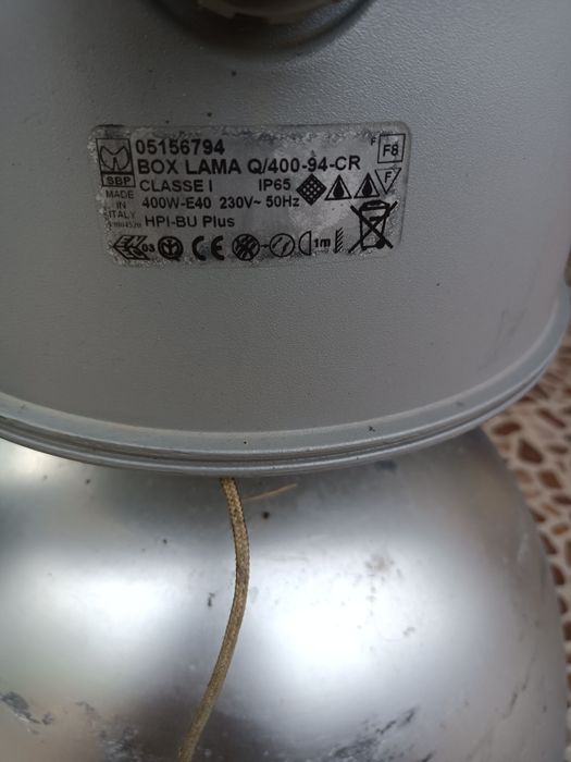 Lampa Hale industriale, depozite etc  400w suprafețe mari