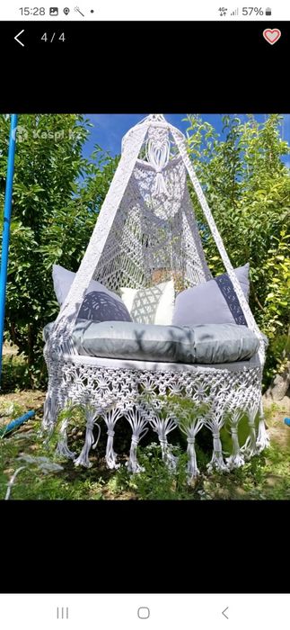 Качеля шатёр .Ручная работа.