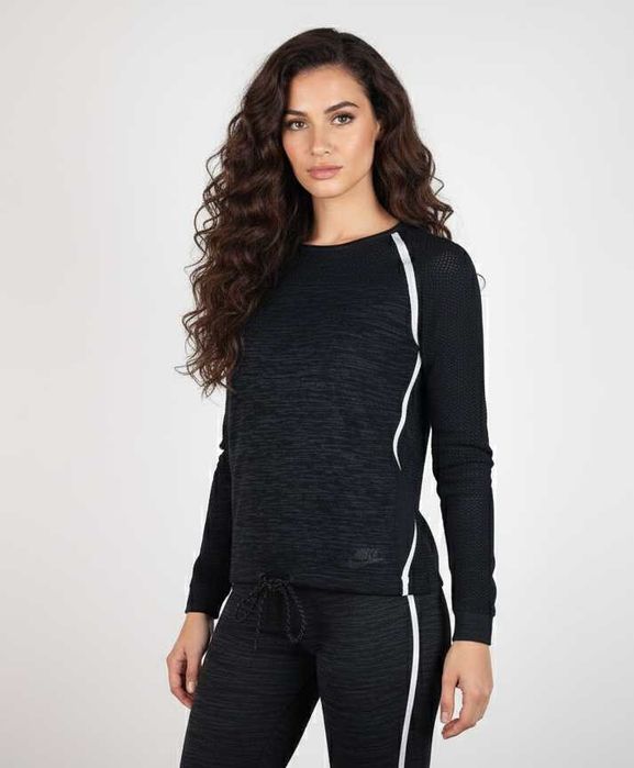 Nike Tech Knit - Оригинална дамска блуза размер S