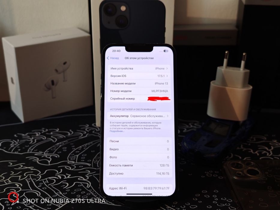Apple iPhone 13 128GB 79% IOS 17