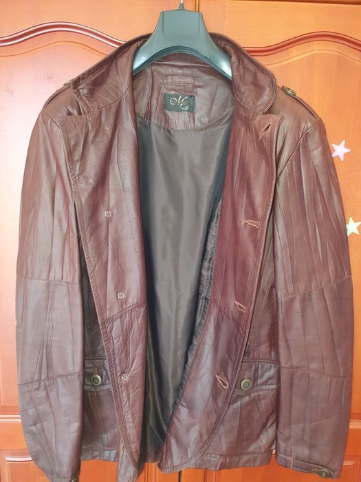 Уникално кожено сако