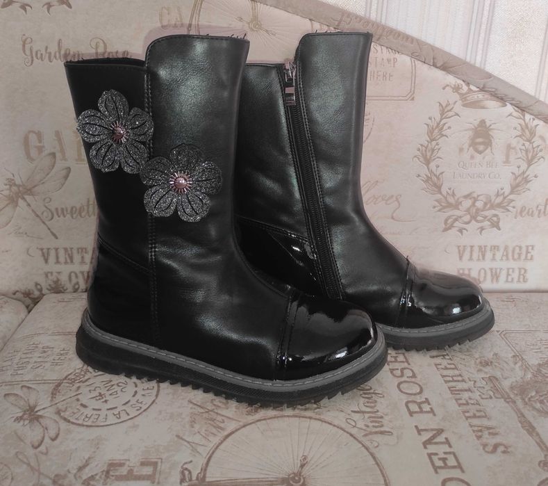 Демисезонные сапоги для девочки T-TACCARDI