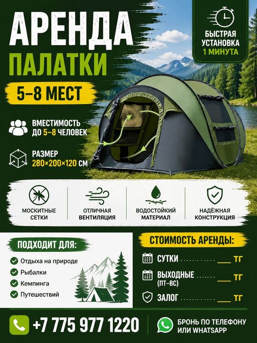 Сдам в аренду палатку