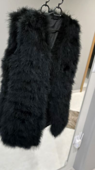 Елек от заешка кожа