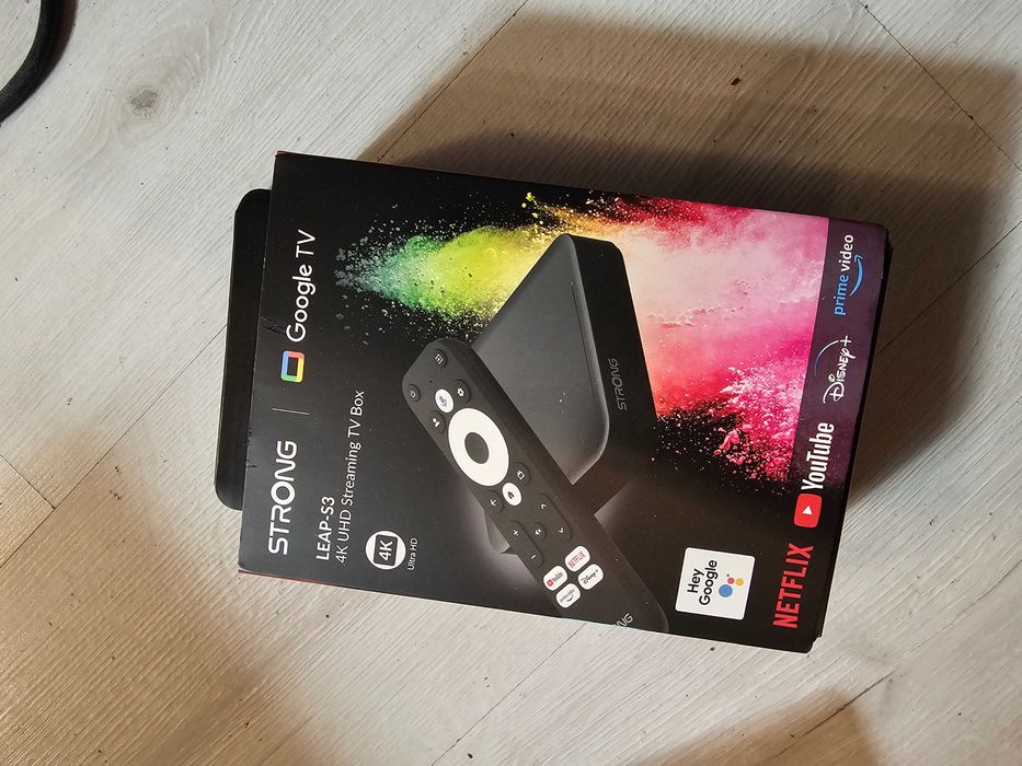 Google tv box Strong leap-s3 android TV youtube netflox