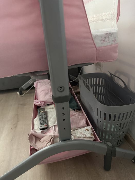 Patut co-sleeper Chipolino roz