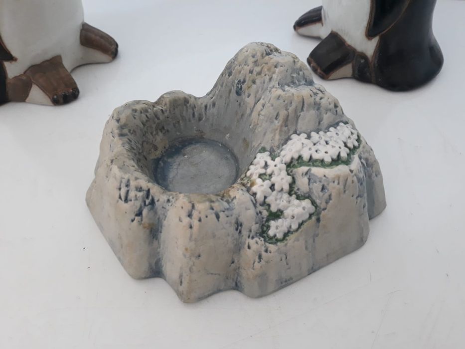 Ceramica Jie Suedia suport lumanare sfesnic munte iceberg