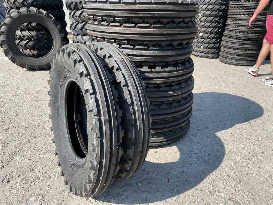 Anvelope noi 6.50-16 cu 6 pliuri de directie pentru tractor fata BKT