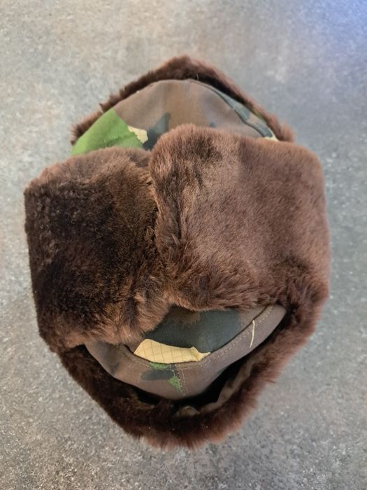Căciulă blană, perioada sovietică, de camuflaj