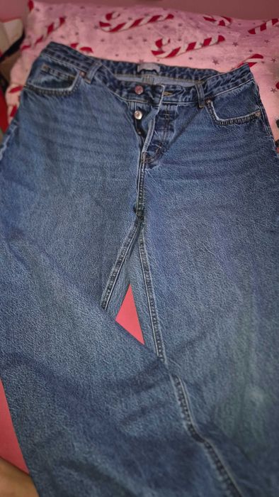 Дънки H&M oversize