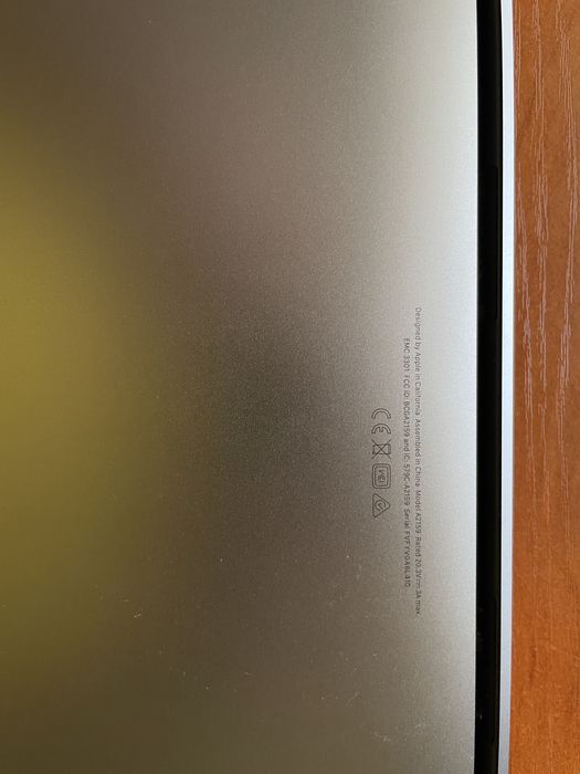 Apple MacBook Pro 13inch A2159 Touchbar 2019