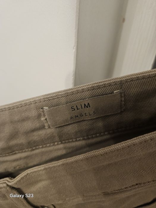 Pantalon scurt din denim elastic ptr barbati