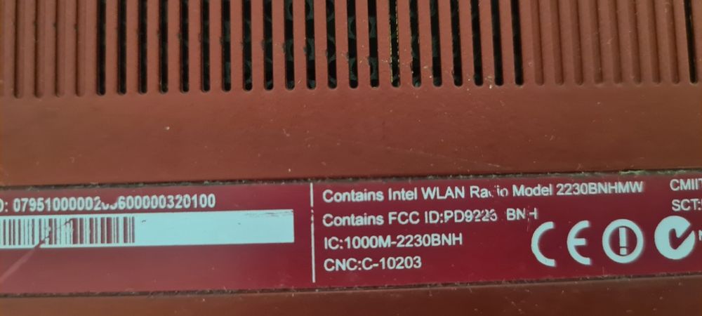 Ноутбук hp на запчасти