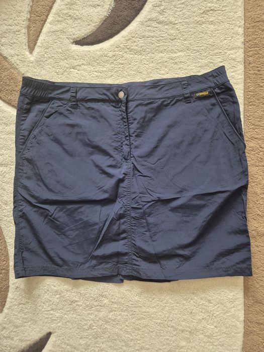 Fustă Pantaloni Hiking, Premium, Jack Wolfskin, UV Shield, Femei, Mărimea EU 46