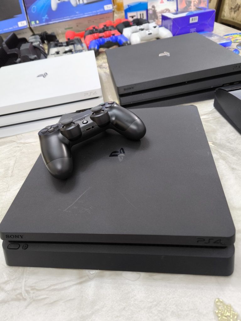 Sony Playstation 4 slim 9.00 versiya vzlom 500GB 3 oy Garantiya: 250 у.е. -  Приставки Наманган на Olx