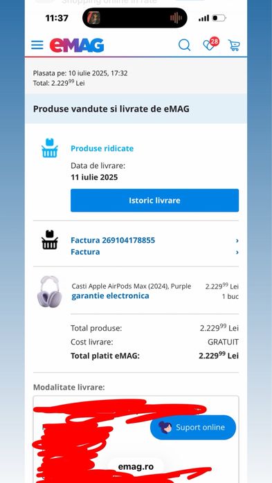 Vand Airpods Max Purple URGENT!