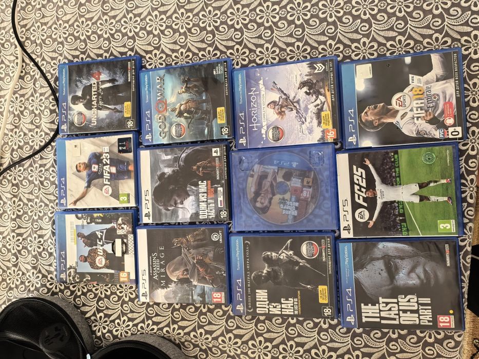 Диски на playstation