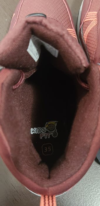 Pantofi inalti drumetie, pt fete, marimea 35