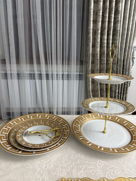 трёхярусные тарелки