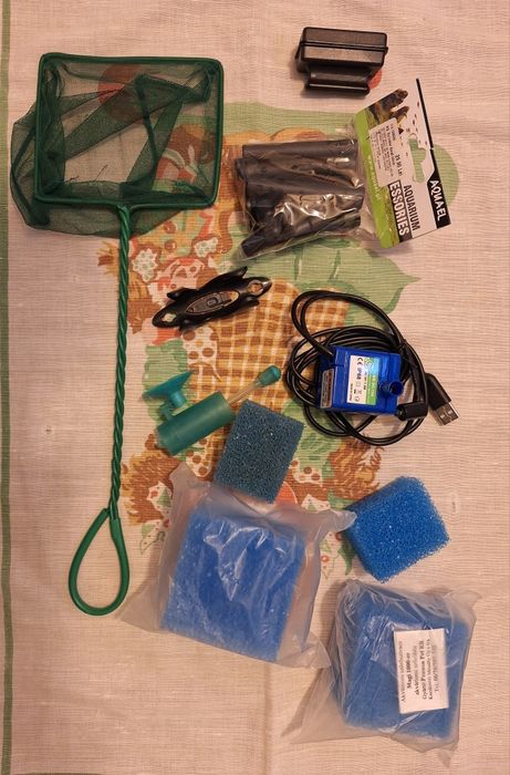 Lot accesorii si decoruri acvarii