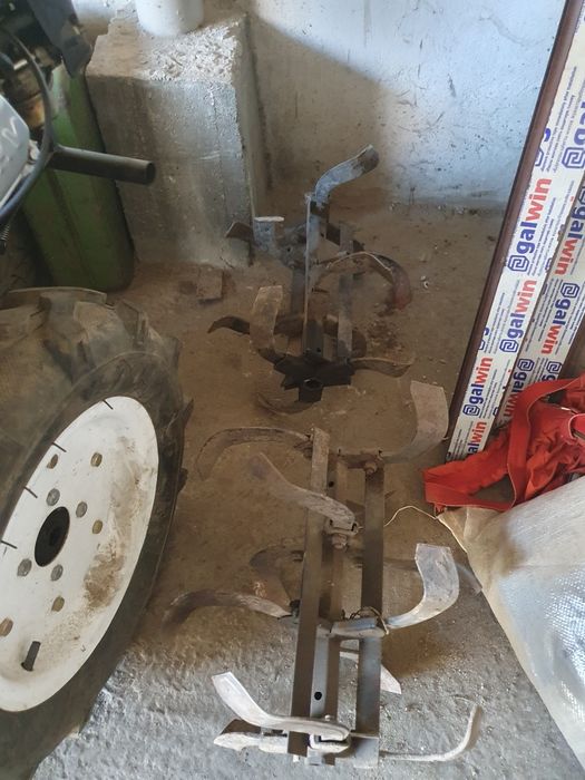 мотоплуг с комплектующими