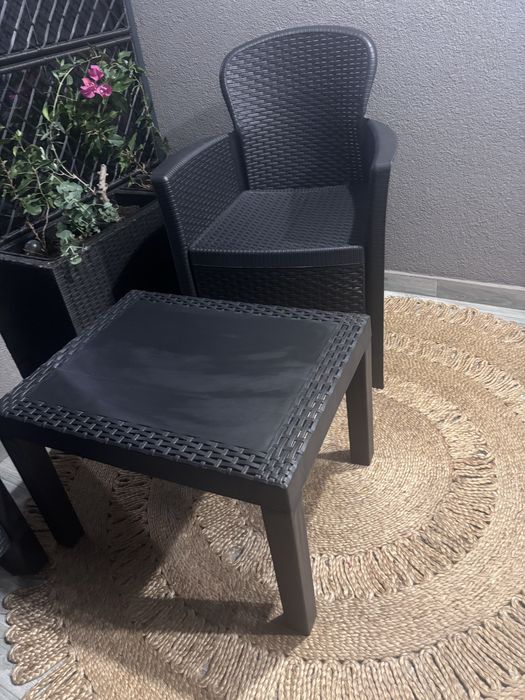 Set masa si scaune terasa/balcon
