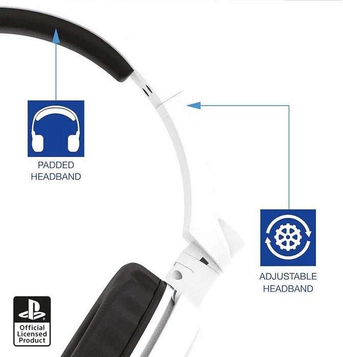 Геймърски Слушалки PRO4-50SWHT за PS4 и PS5