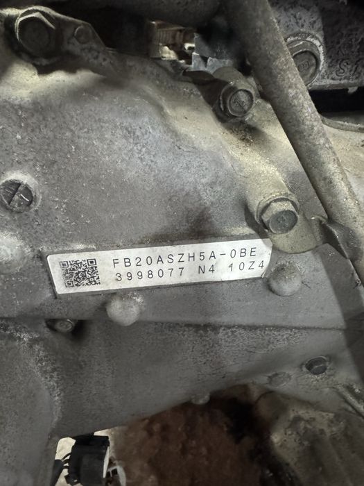 Двигатель subaru FB20 - обьем двигателя 2.0