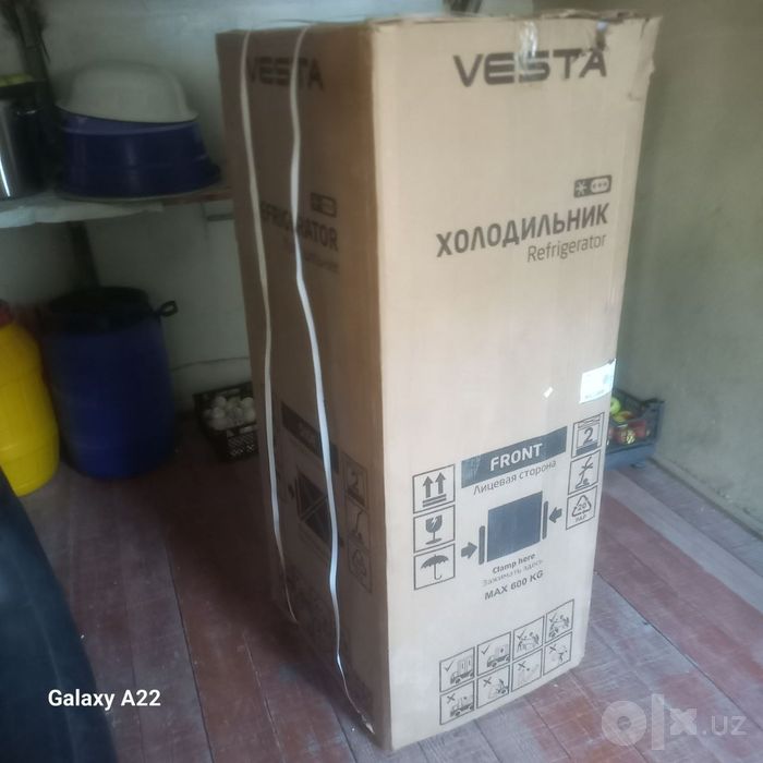 Vesta холодильник янги, хали токка хам тикилмаган