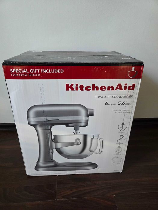KitchenAid Mixer Planetar 6 Qt / 5,6 L – Nou în cutie