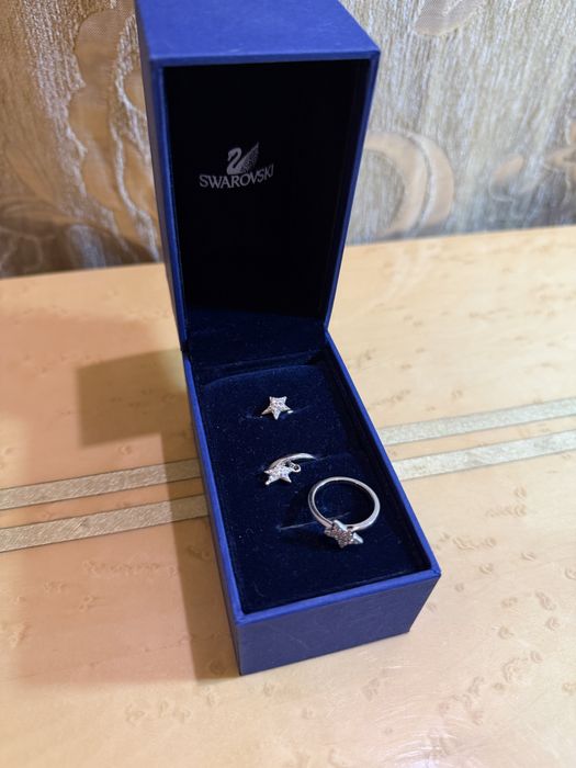 Кольца из звездочек Swarovski