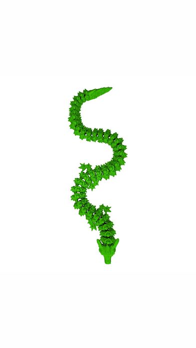 Гъвкав Дракон (Едноцветен)