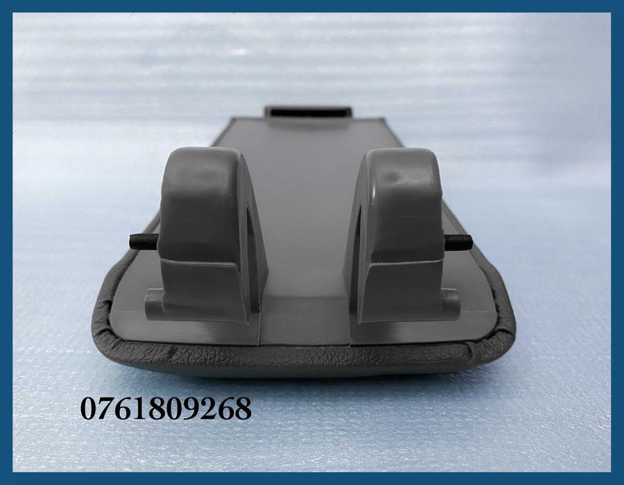 Capac piele cotiera pentru Audi A4 B6 B7 / Seat Exeo - gri