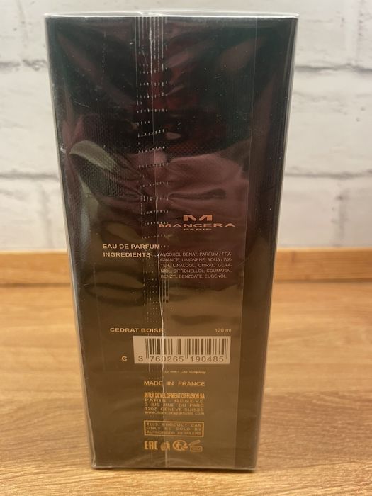 Mancera Cedrat Boise 120ml parfum