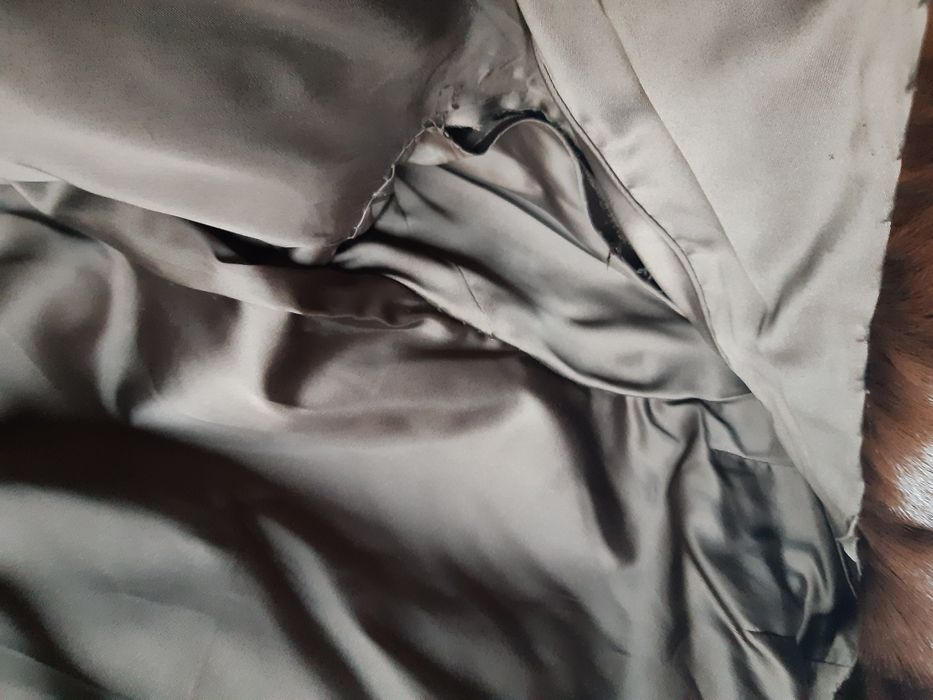 Haina din blana de vitel L-XL