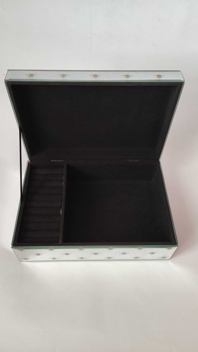 Луксозна голяма огледална кутия за бижута