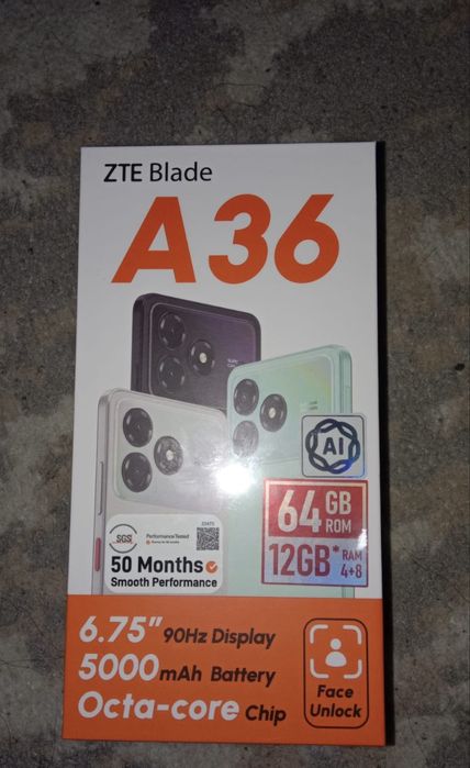 Смартфон ZTE Blade A36