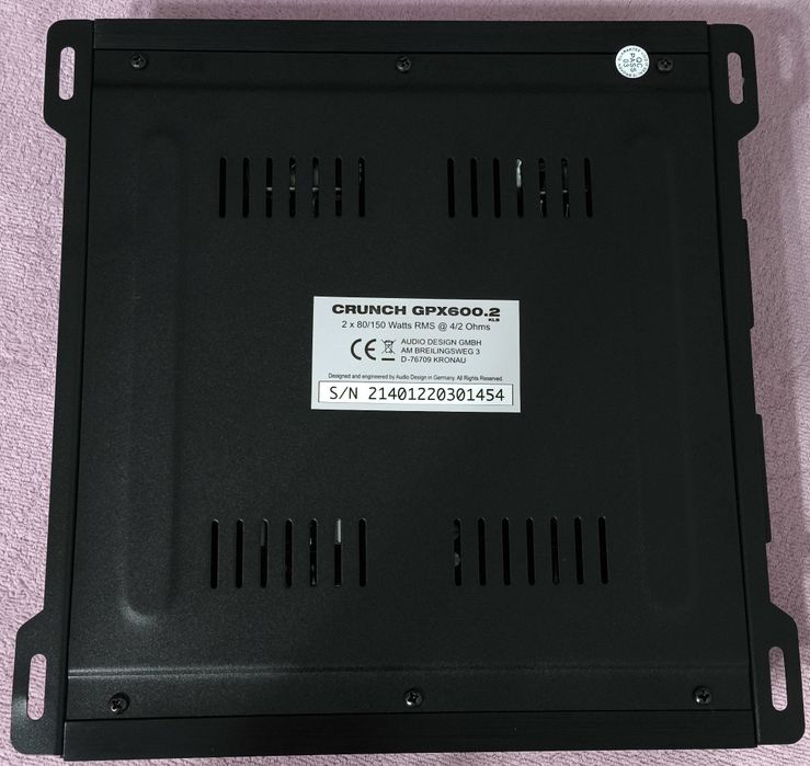 Amplificator auto Crunch GPX 600.2