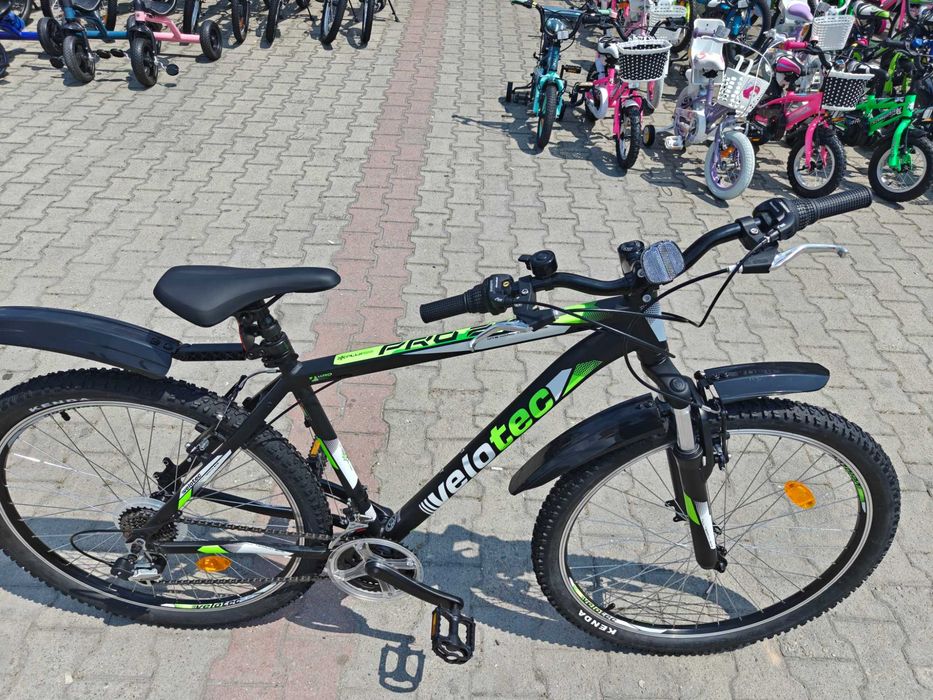 PA Алуминиев велосипед 27.5" PRO зелен