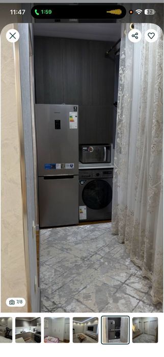 4-комнатная, ТТЗ-1 | Евроремонт, мебель, техника | 80 м²|Д|