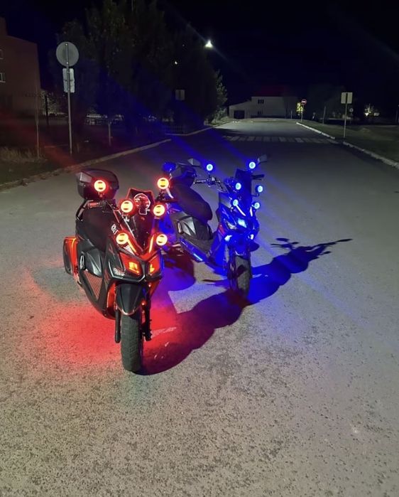 Мопед самурай.