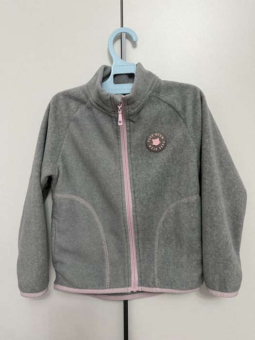 Флисовая кофта на замке