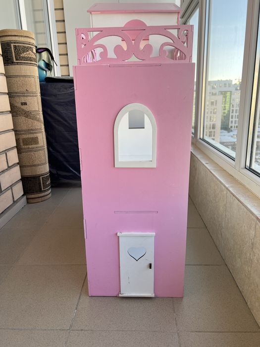 Детский игровой домик деревяный