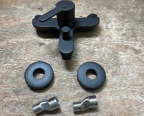 SCHÜTTE DENVER – baterie cadă negru mat